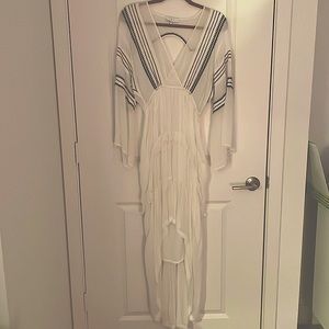 Beautiful IRO summer dress w Navy detail. Gorgeous!!